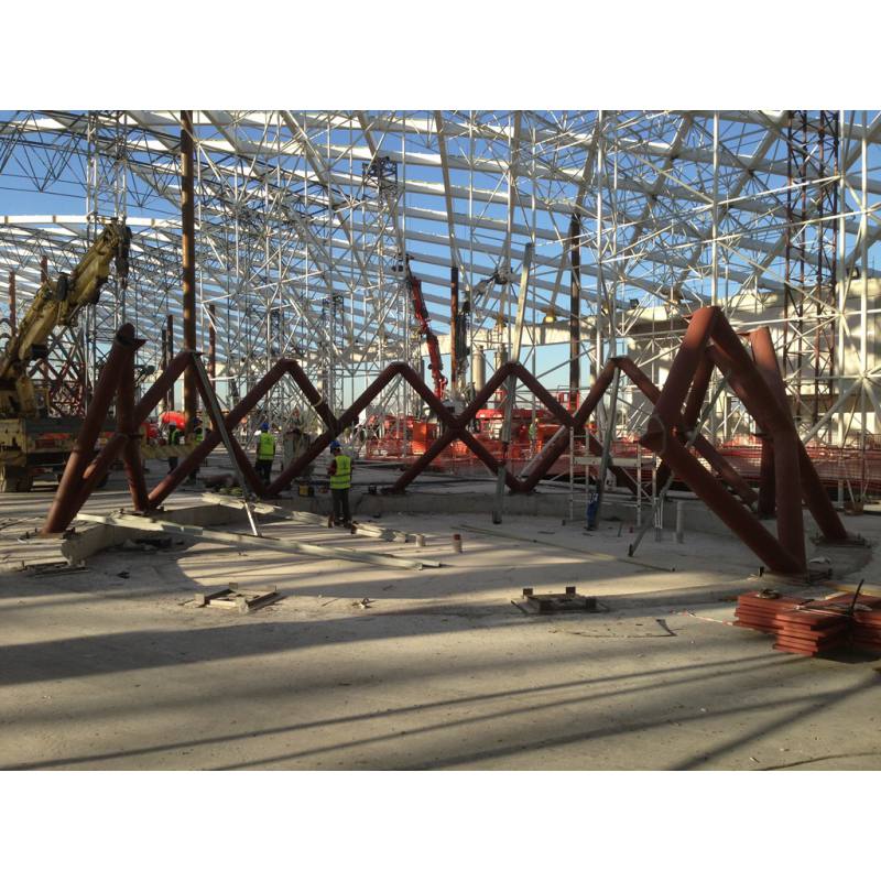 IZMIR-ADNAN MENDERES AIRPORT ARCHITECTURAL STEEL TOWER (2013)