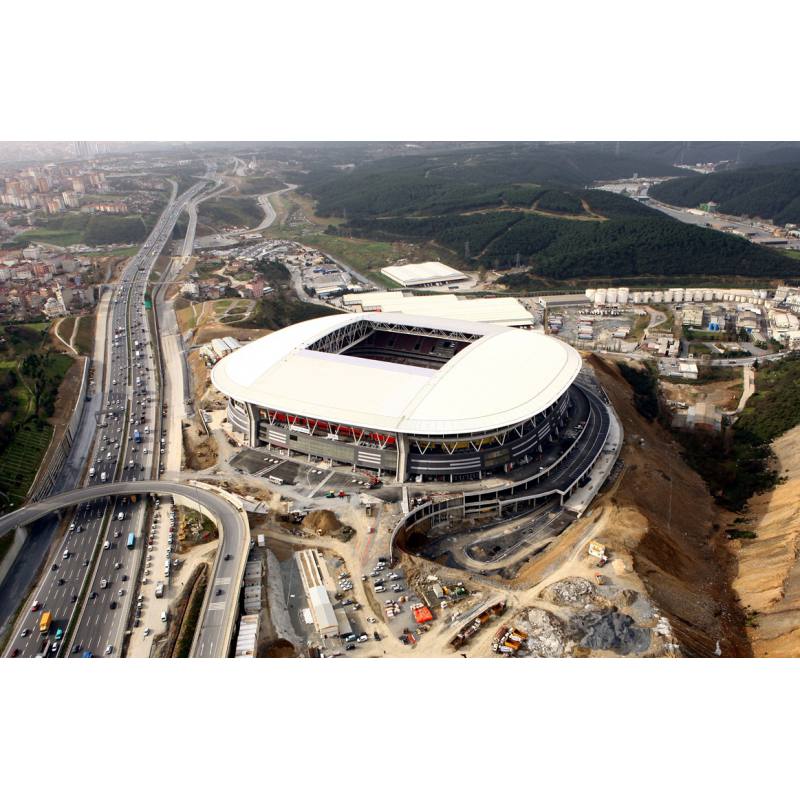 GALATASARAY SEYRANTEPE STADIUM ROOF STEEL STRUCTURE (TURKEY)