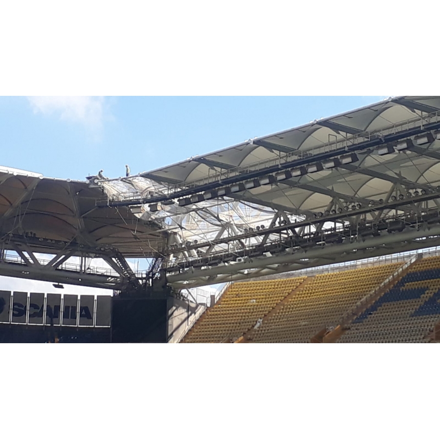 FENERBAHCE STADIUM STEEL ROOF MAINTENANCE