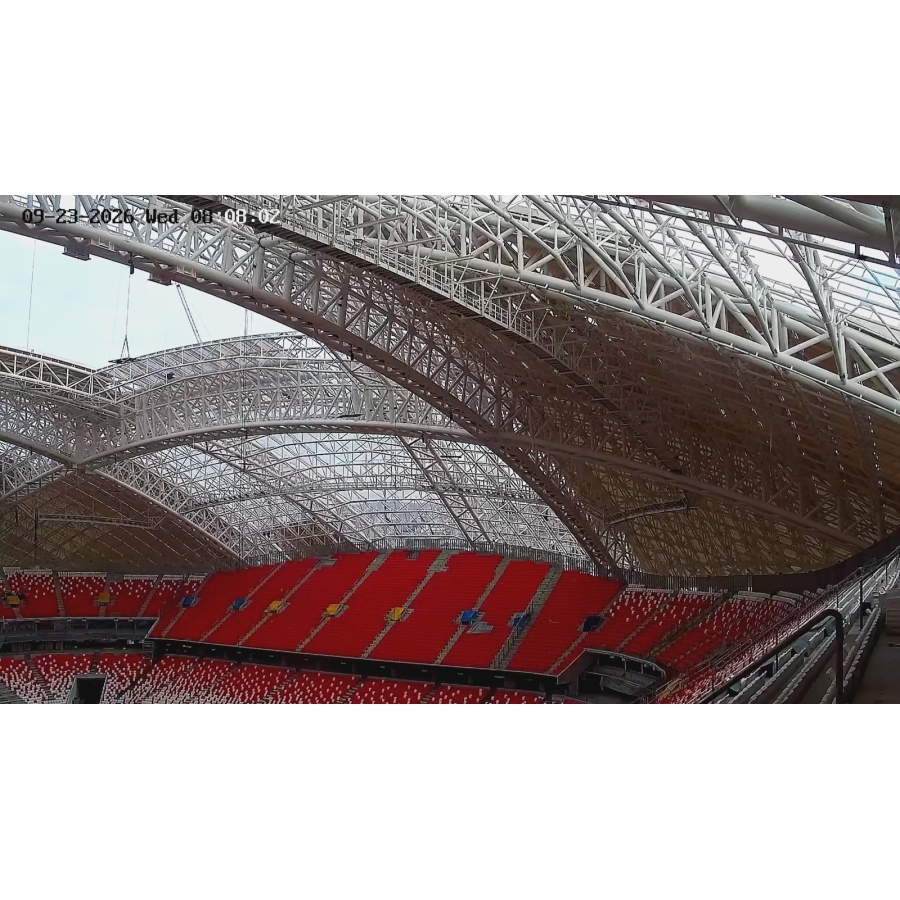 ANKARA STADIUM STRUCTURAL STEEL MANUFACTURING AND INSTALLATION
