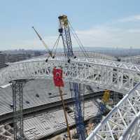 ANKARA STADIUM STRUCTURAL STEEL MANUFACTURING AND INSTALLATION