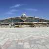 ASHGABAT AIRPORT MAIN TERMINAL BUILDING FACADE STEELS (2016)